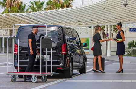 Accueil VIP au départ - Aéroport de Nice